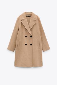 long zara coat
