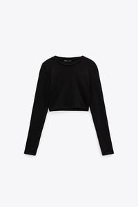 Camisetas de manga larga de mujer Zara online. ¡Compara 11 productos y  compra!