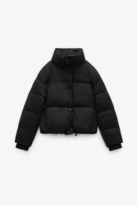zara ladies puffer jacket