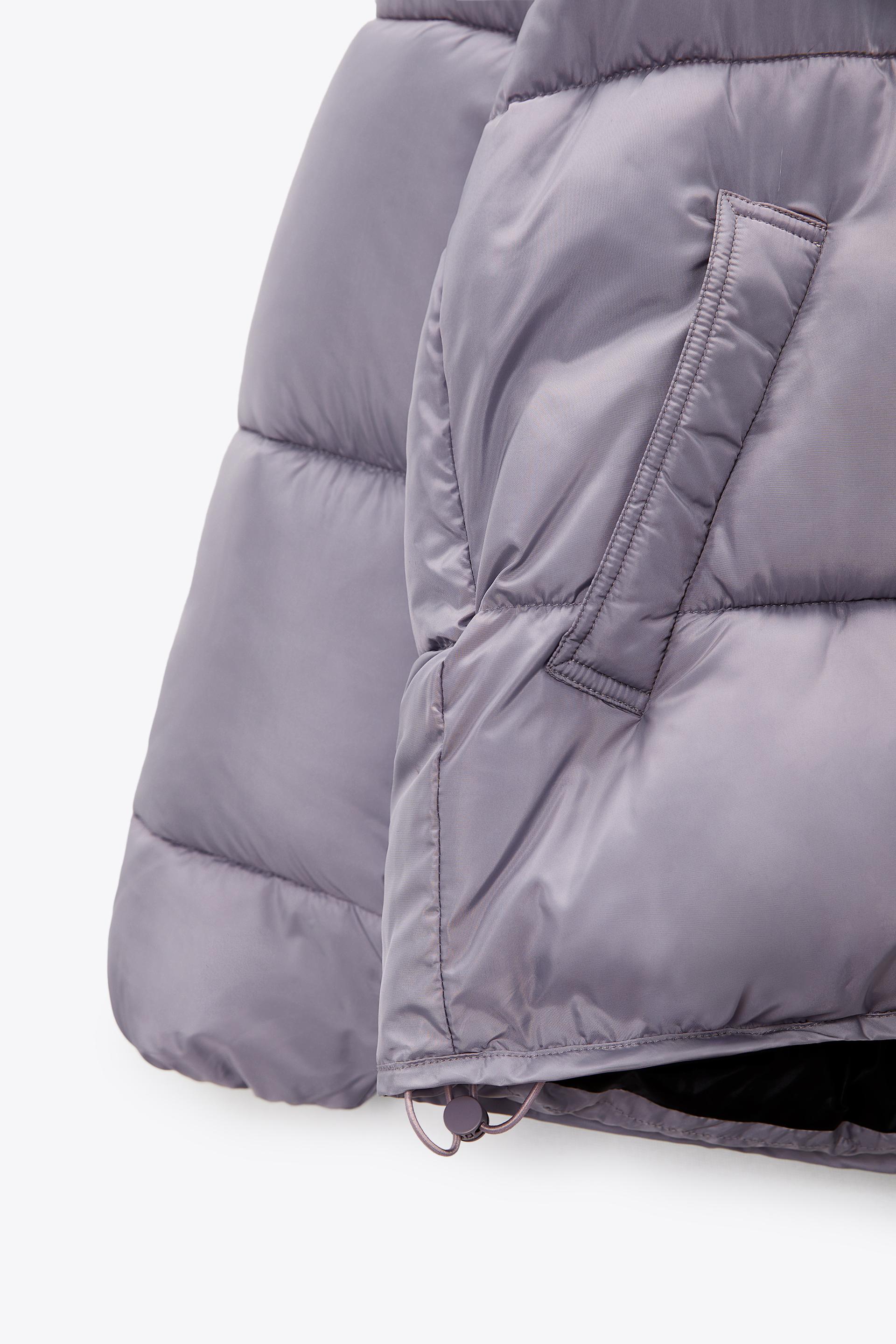 Water Repellent Quilted Jacket Lilac Zara Australia Water Repellent Quilted Jacket Lilac Zara Australia