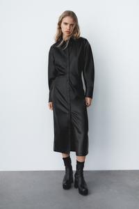 レディースレザードレス 最新コレクション Zara 日本 レディースレザードレス 最新コレクション Zara 日本