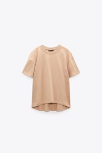 oversized t shirt zara 