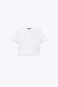 Camisetas Crop de Mujer | ZARA España