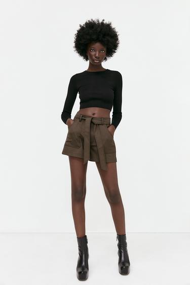 Pantalones Cortos de Mujer | ZARA Argentina