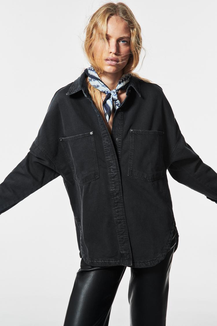 Cazadoras de Zara en rebajas por menos de 10 euros 21 Merca2.es Zara