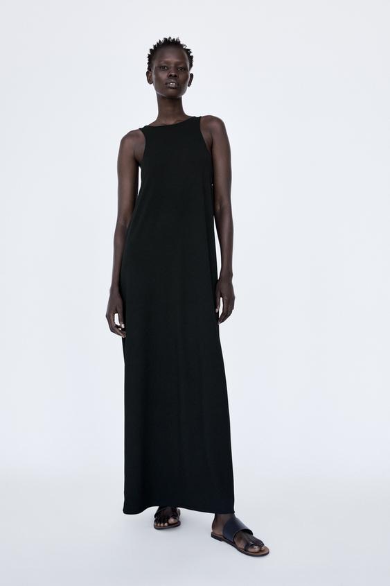 プリーツ ロング ワンピース ブラック Zara Japan 日本 プリーツ ロング ワンピース ブラック Zara Japan 日本