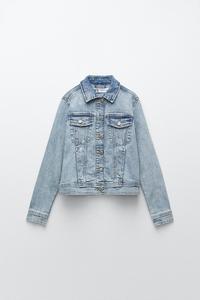 Zara tailored denim jacket Clearance