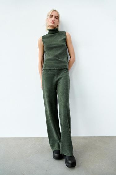 Women´s Green Trousers | ZARA Australia