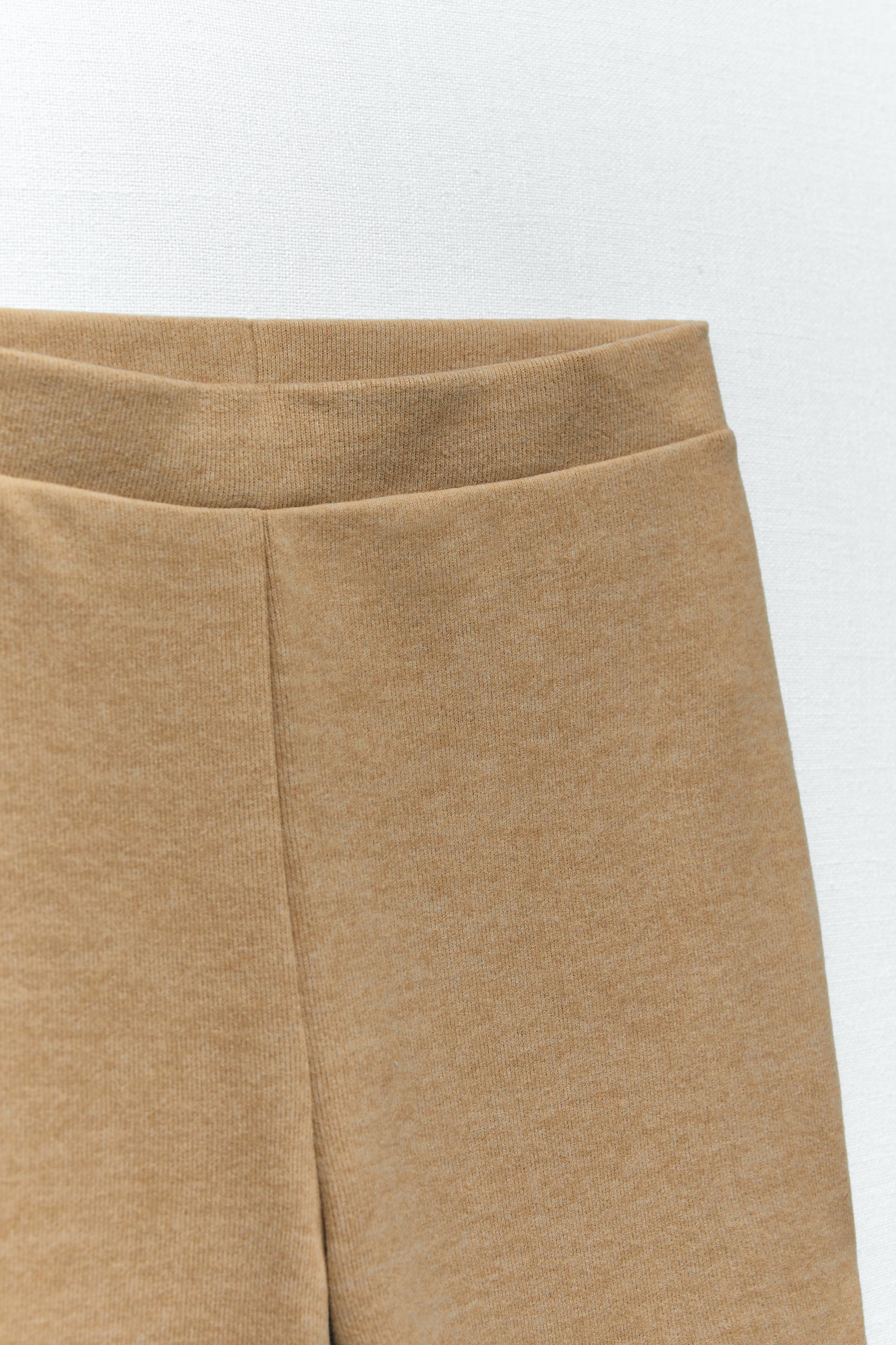 SOFT TROUSERS - Grey marl | ZARA Australia