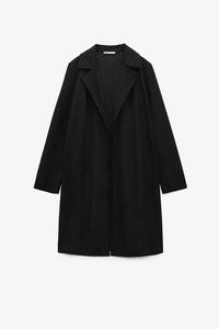 ABRIGO EFECTO ANTE SARGA - Verde | ZARA Chile