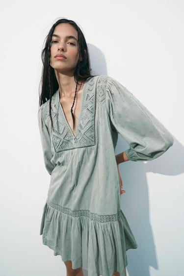 グリーンドレス レディース Zara 日本 グリーンドレス レディース Zara 日本