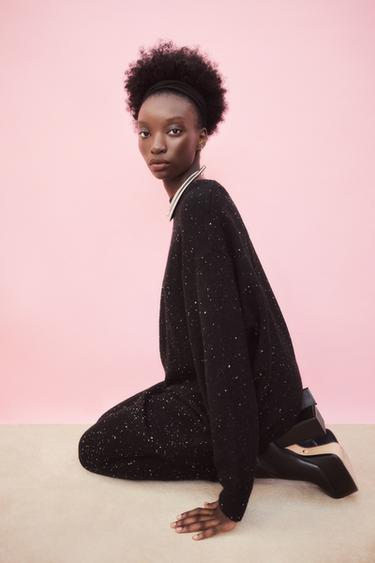 Imagen 2 de JERSEY CON LANA Y ALPACA de Zara