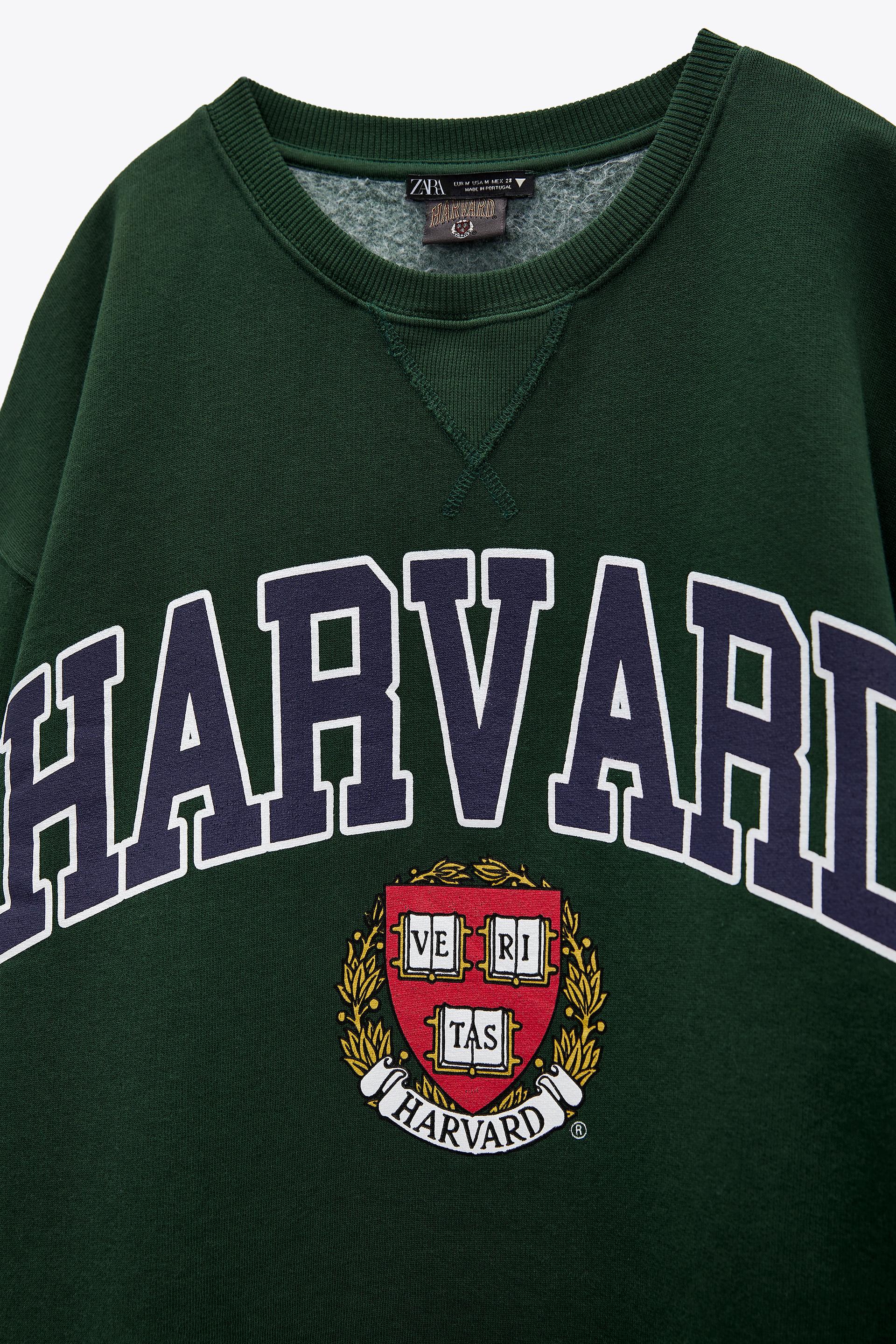 SUDADERA HARVARD® - Verde | ZARA Chile