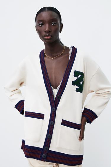 cardigan feminino preto zara