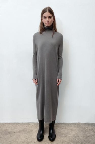 robe pull longue zara