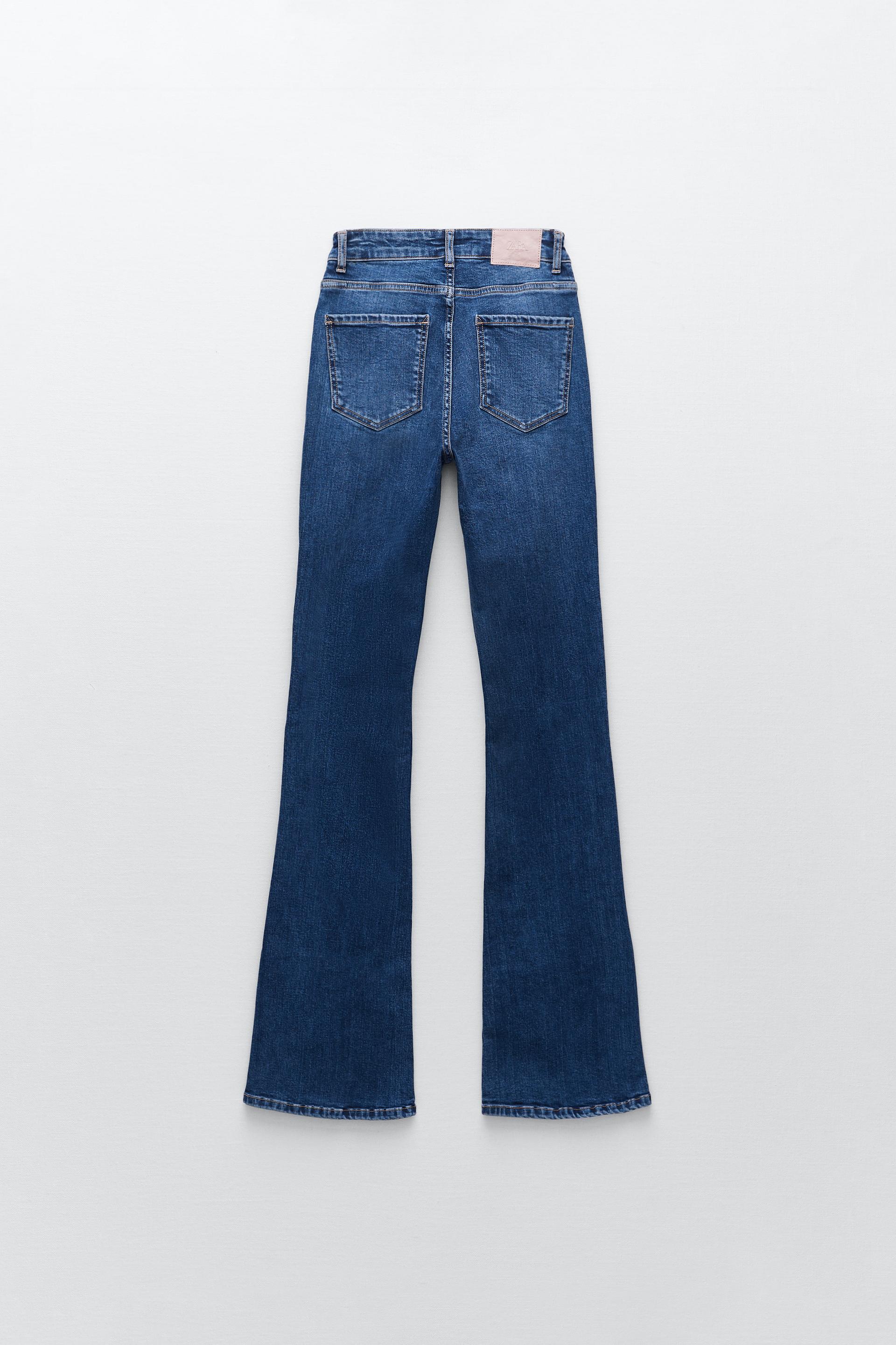 JEANS Z1975 HIGH RISE FLARE - Blue 