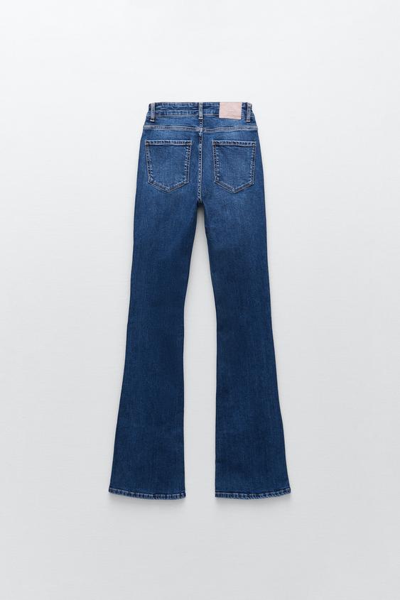 JEANS Z1975 HIGH RISE FLARE - Blue 