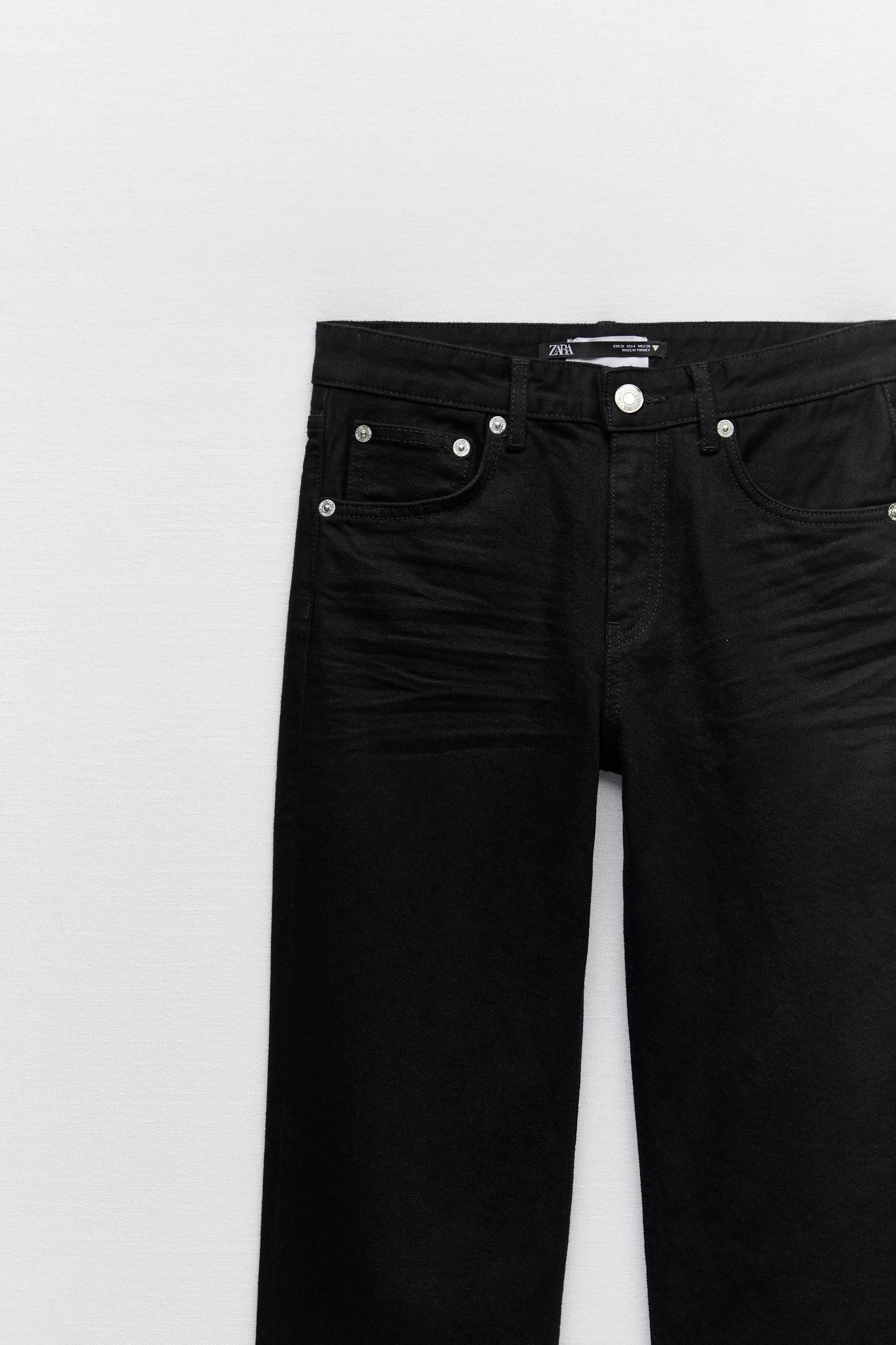 BARREL-LEG JEANS - Black | ZARA Australia