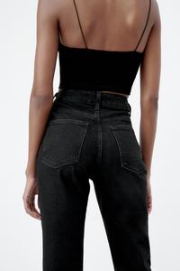 Zara women's high waisted jeans clearance