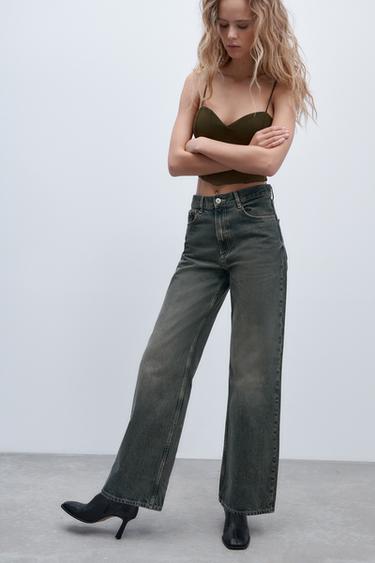 Straight | Wide Leg Jeans Woman | ZARA 