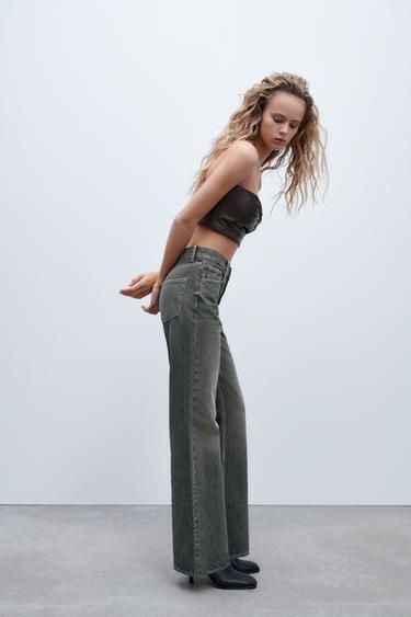 Straight | Wide Leg Jeans Woman | ZARA 