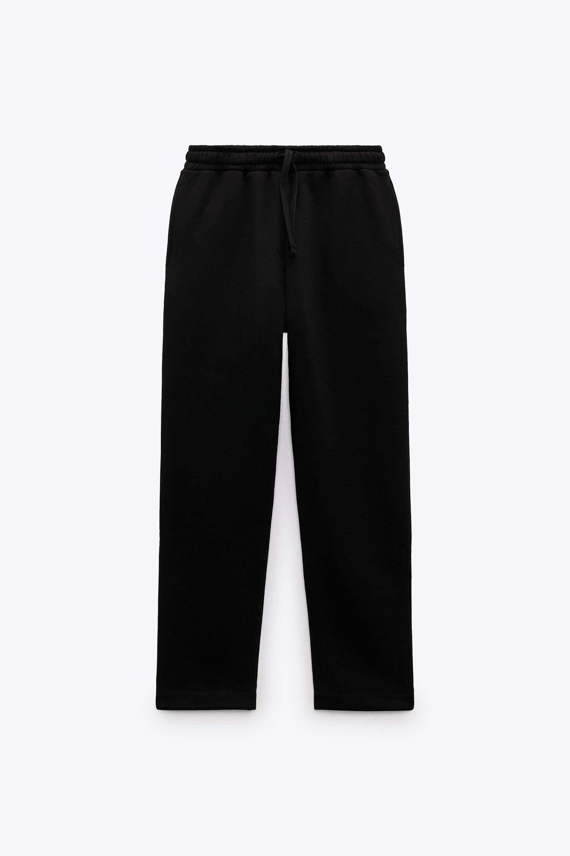 PANTALONI JOGGER FELPA - Nero | ZARA Italia / Italy