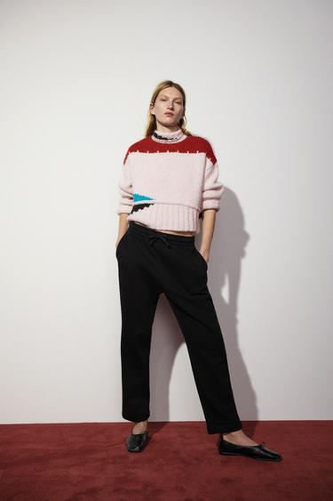 PANTALONI JOGGER FELPA - Nero | ZARA Italia / Italy