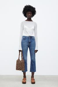 Vaqueros flare zara clearance