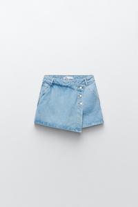 Falda short mezclilla zara clearance