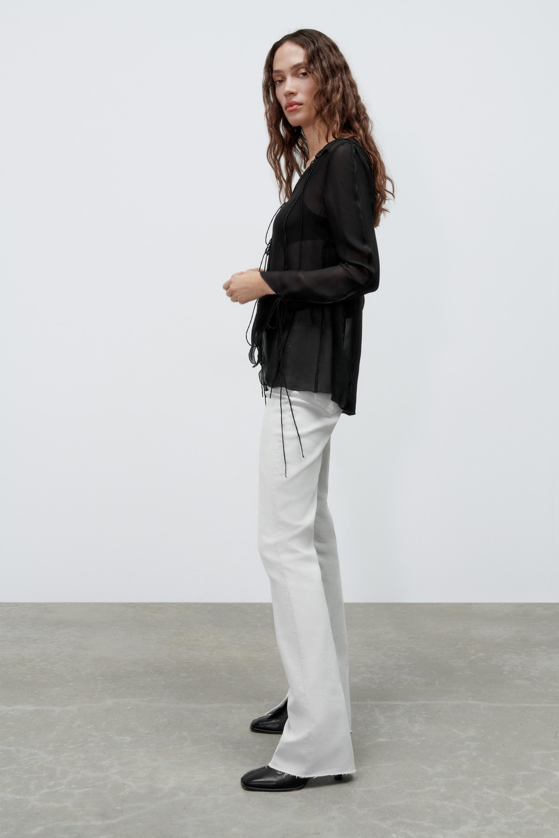 Z1975 HIGH RISE SLIM FLARE JEANS 