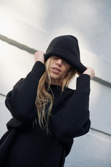 zara moletom com capuzs womens