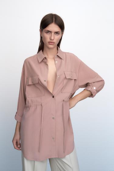 Beige jacket womens zara Clearance