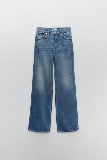 Vaqueros pata ancha zara clearance