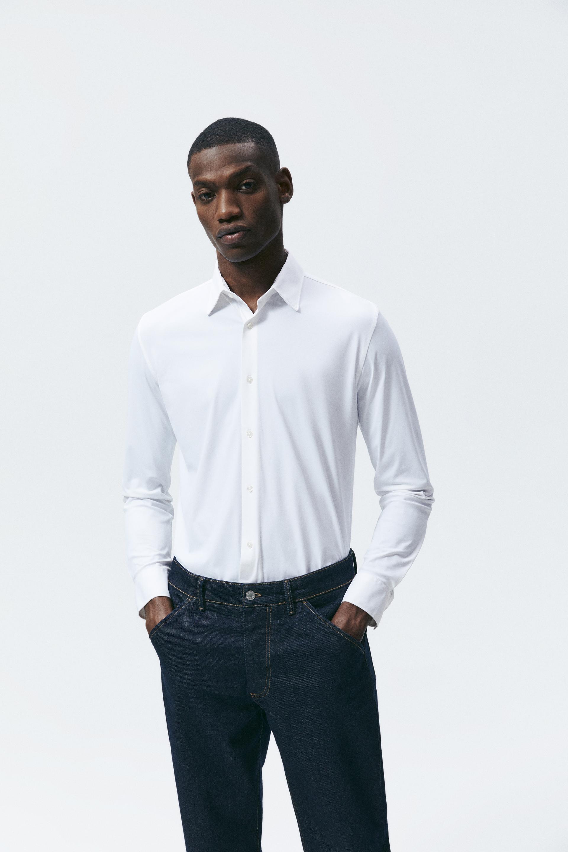 STRETCH SHIRT - Black | ZARA United States