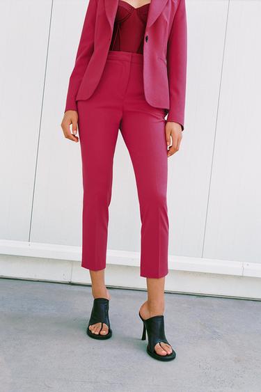 Pantalones rosas de mujer | ZARA Chile