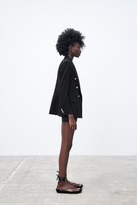 black blazer zara
