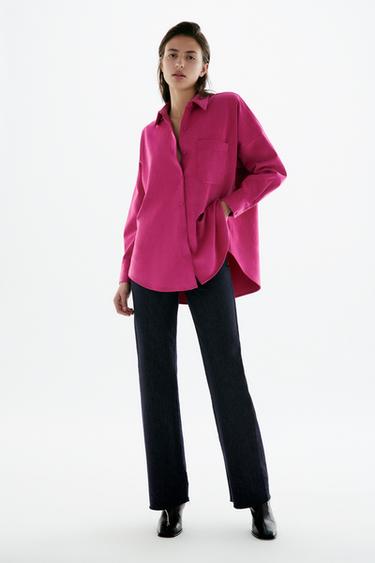 Chemises roses pour femme | ZARA Monaco