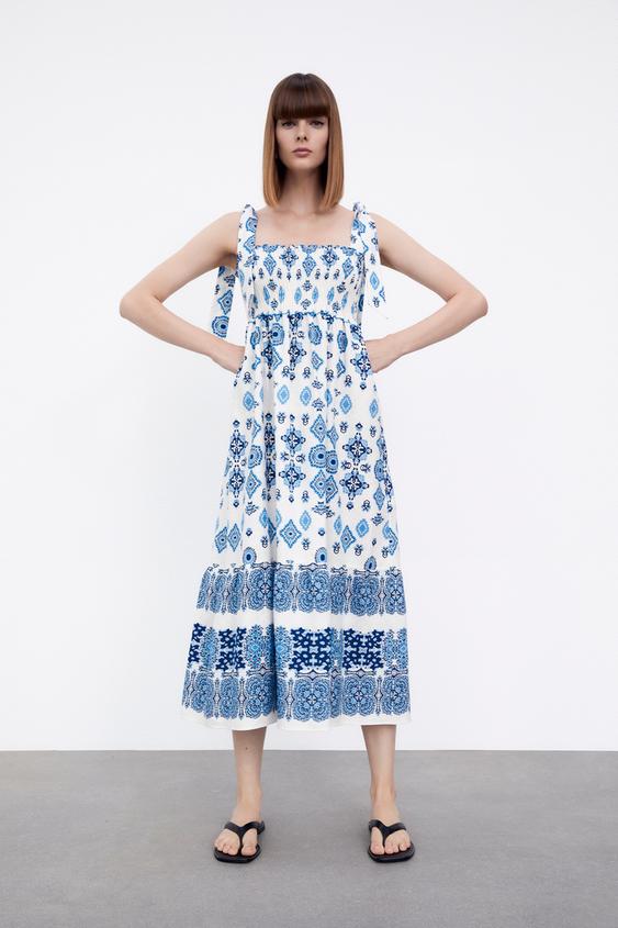 PRINT DRESS | ZARA United States