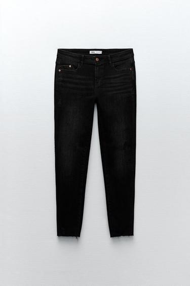 Vaqueros Negros de Mujer | ZARA España