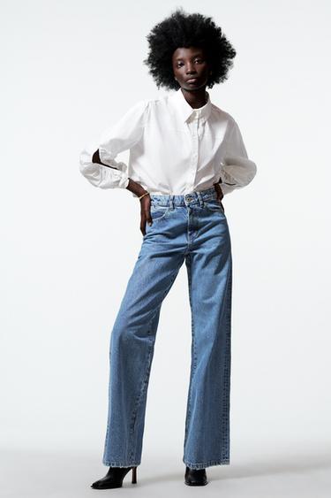 Straight | Wide Leg Jeans Woman | ZARA 