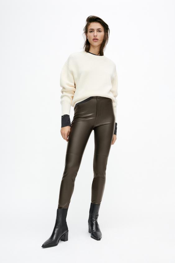 Zara leather jacket sale Outlet