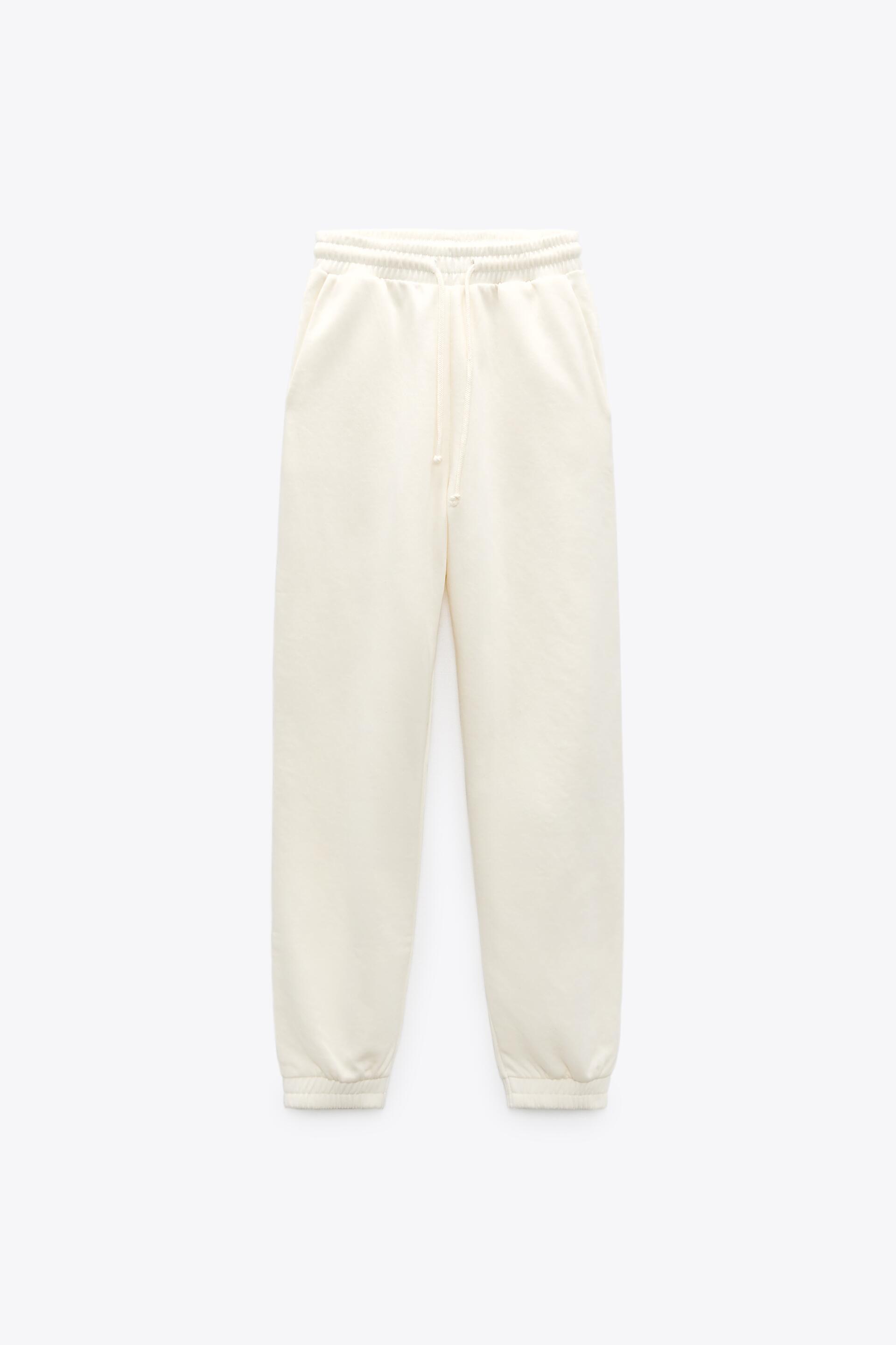 Zara beige sweatpants Clearance