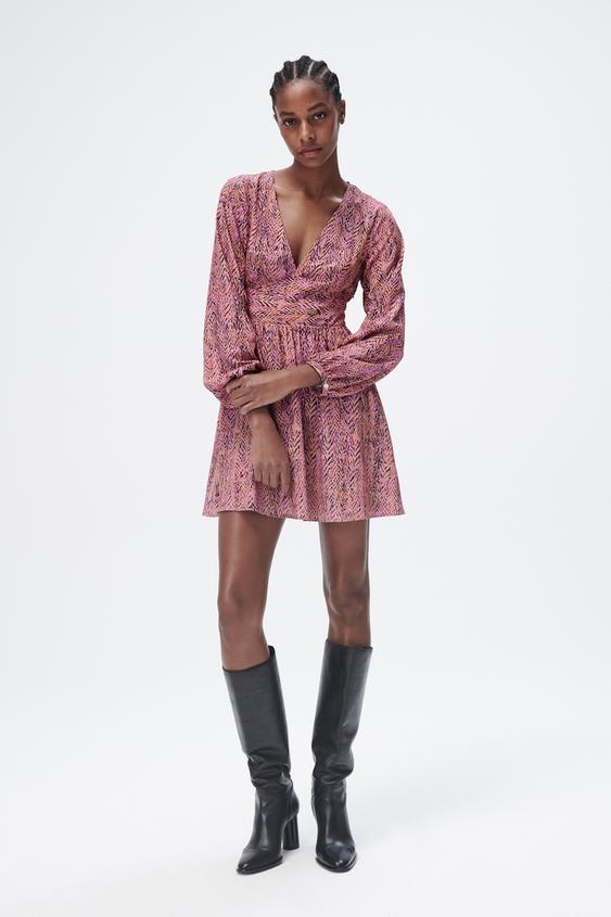 robe multicolore zara