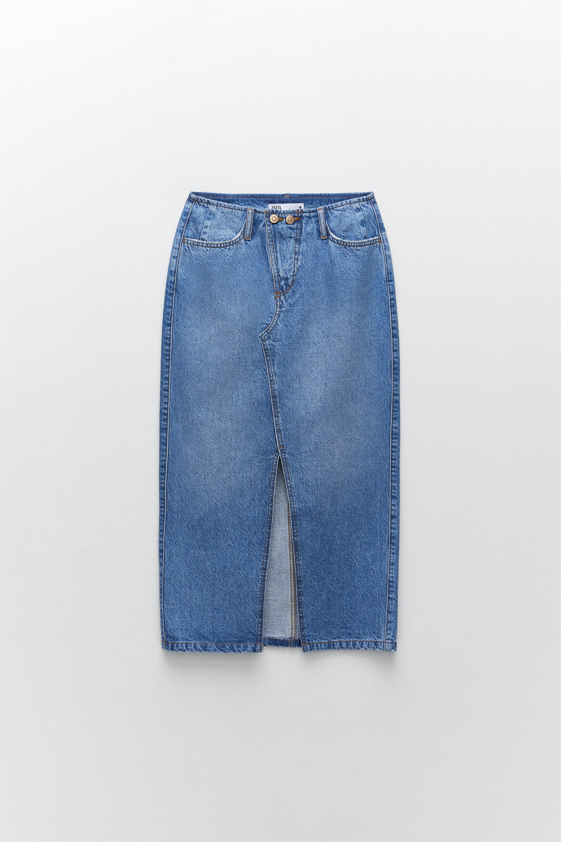 denim midi skirt 01