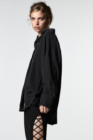 Camisetas Negras de Mujer | Nueva Colección Online | ZARA México