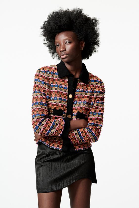 Chaqueta estructura zara Sale