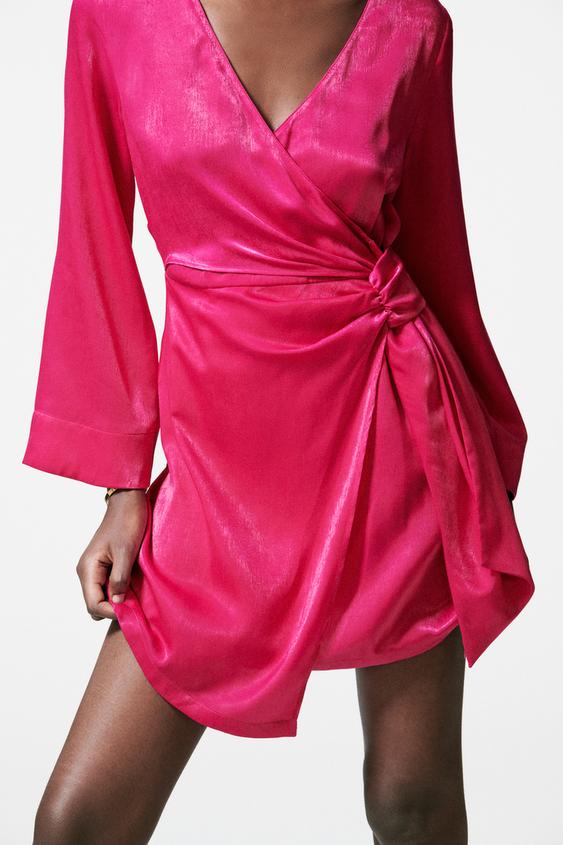 robe wrap dress