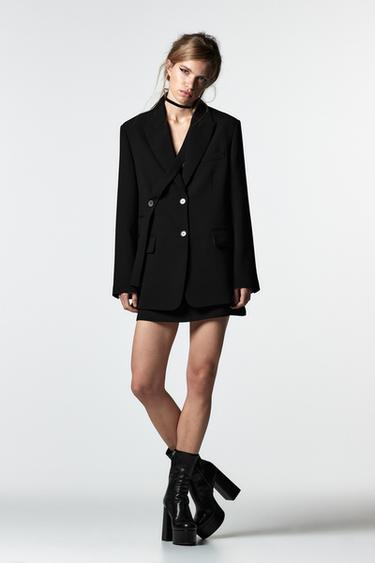Blazers Negros de Mujer | ZARA Chile
