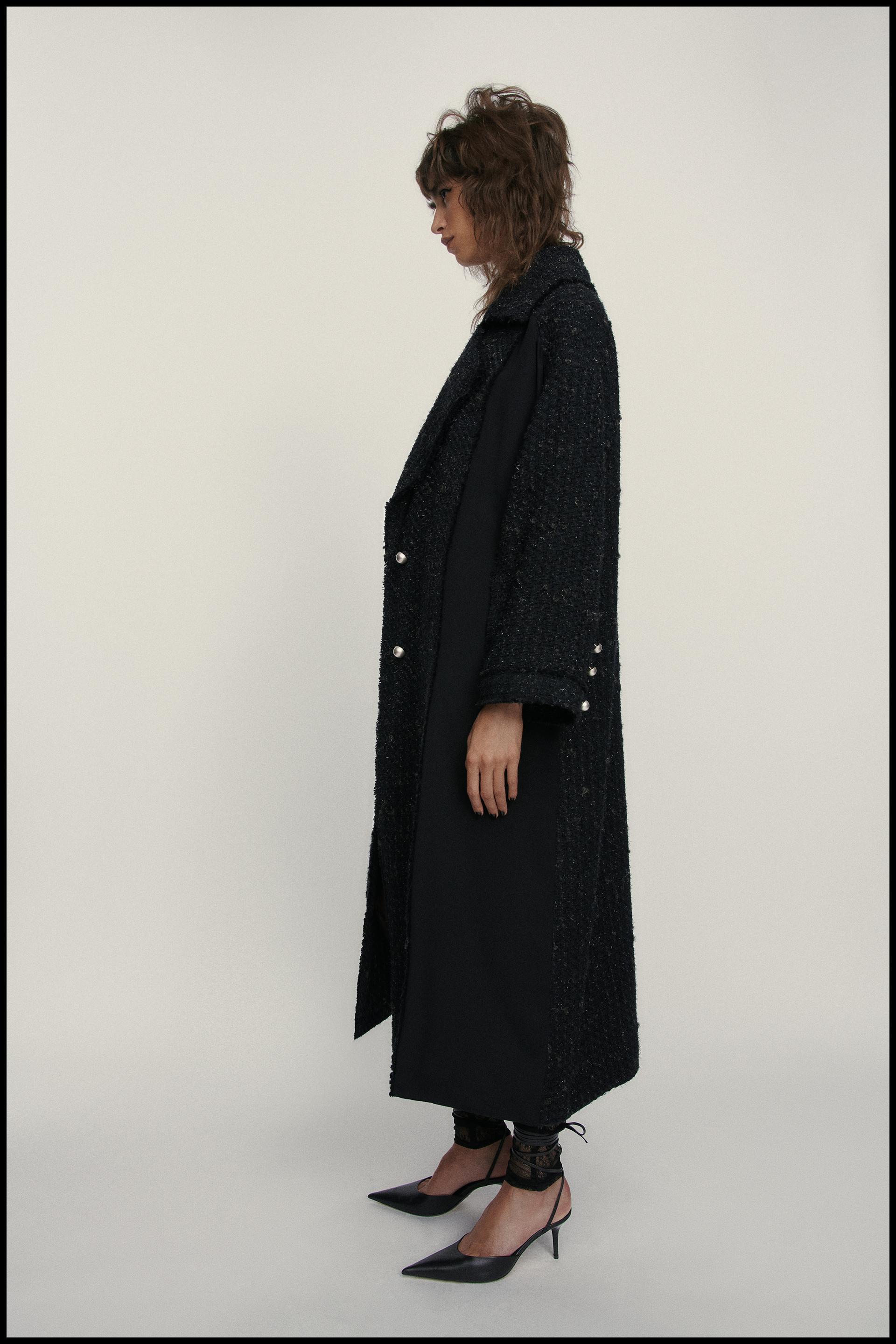 zara combined coat
