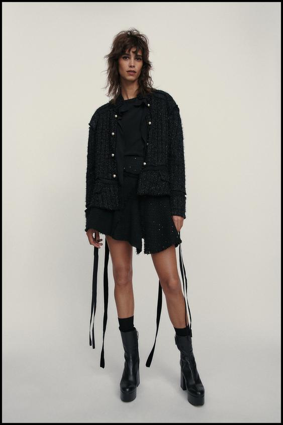 Chaqueta estructura zara Sale